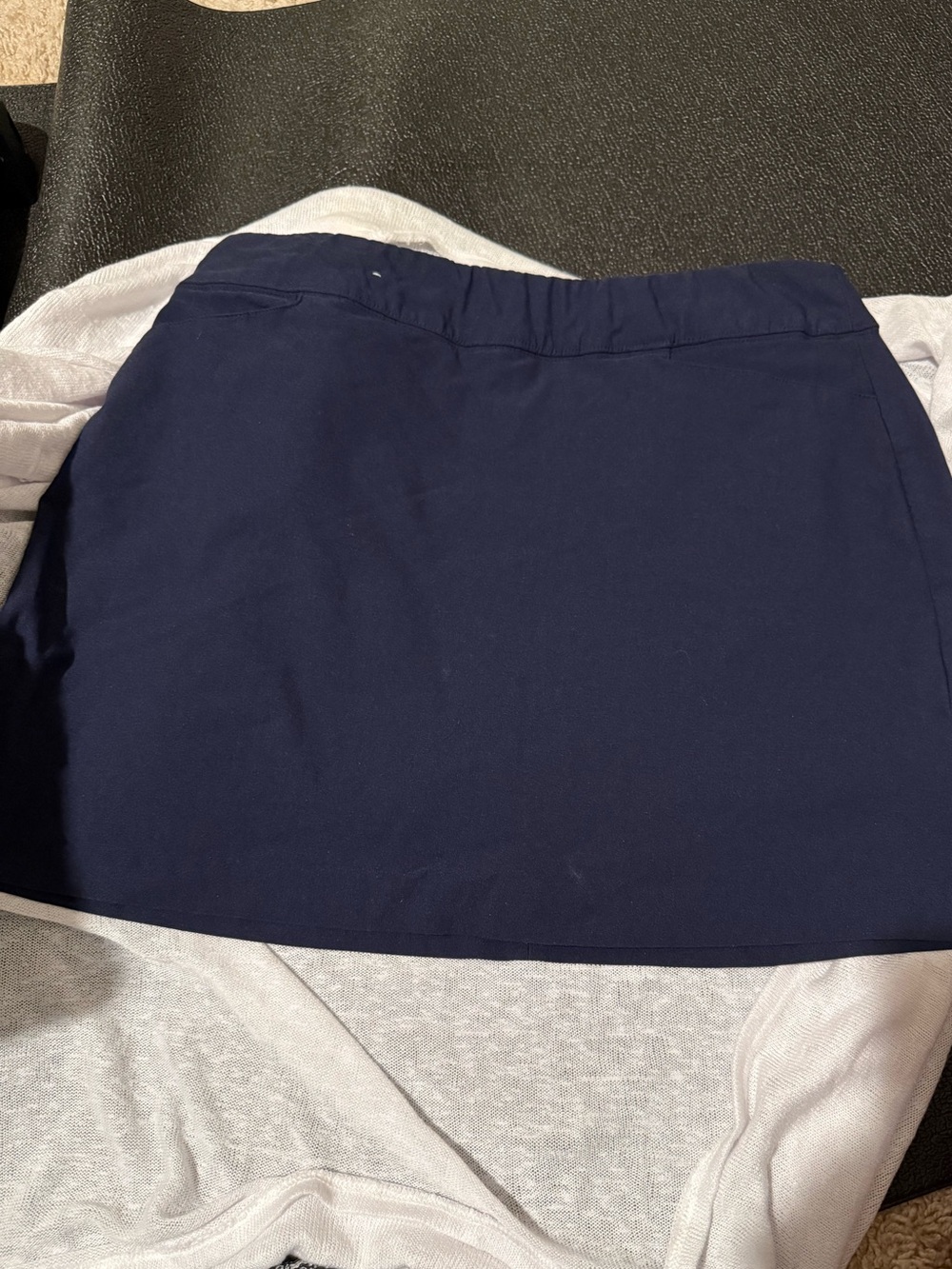 Lager Hagen Women's size 14 Navy Casual Pull-On Skort. Golf apparel